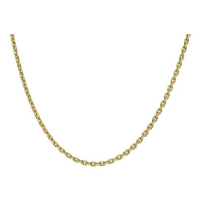 Goldkette für Anhänger Gold 333 Anker Diamantiert 25326783 Second Hand, wie neu