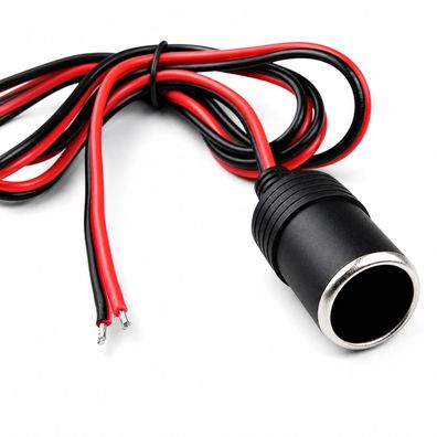 B50C Bolwins Kfz Einbau Steckdose Zigarettenanzünder Dose Buchse 12-24V Adapter Kabel