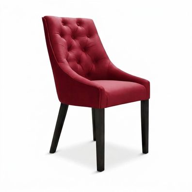 Chesterfield Polstersessel Stoff Stuhl Esszimmer Lounge Fernsehsessel Sofort