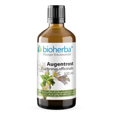Bioherba Augentrost Euphrasia officinalis Tropfen Tinktur