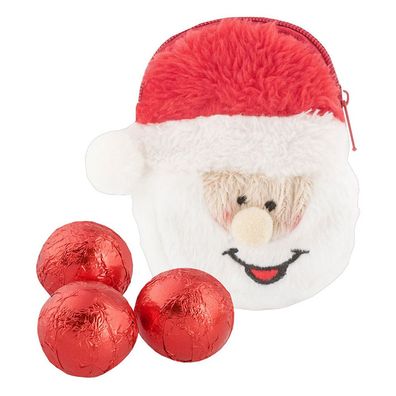 Rabbel Pralinen in Weihnachtsmanntäschchen