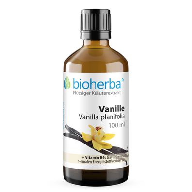 Bioherba Vanille Vanilla planifolia Tropfen Tinktur