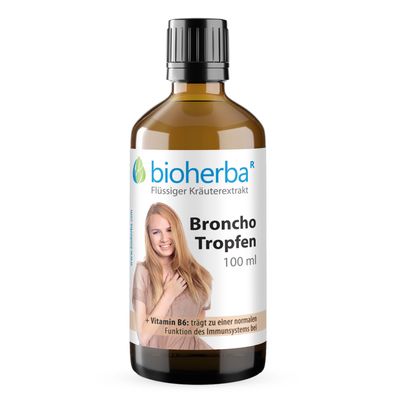 Bioherba Broncho Tropfen Tinktur