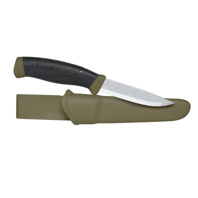 Morakniv® Companion MG Grün feststehendes Messer mit Scheide