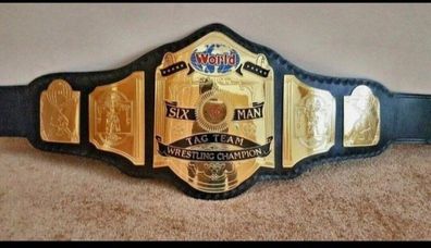 World Six6 Man Tag Team World Heavyweight Wrestling Meisterschaftsgürtel Erwachseneng