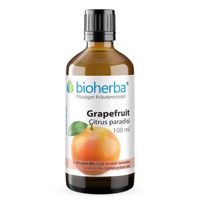 Bioherba Grapefruit Citrus paradisi Tropfen Tinktur