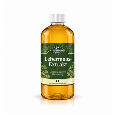 Martenbrown® Lebermoos Extrakt Pur 1l Lebermoosextrakt Universaldünger 1000ml