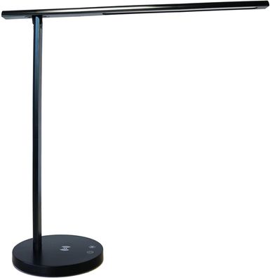 Unilux LED Schreibtischlampe Diva, dimmbar, schwarz [Energieklasse E]