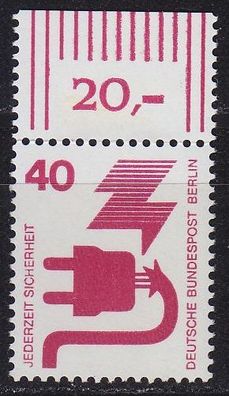 Germany BERLIN [1971] MiNr 0407 A ( * */mnh ) [03] Unfall ORand