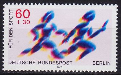 Germany BERLIN [1979] MiNr 0596 ( * */mnh ) Sport