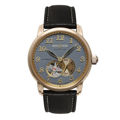 Zeppelin 7664-5 Herrenuhr LZ 127 Graf Zeppelin Automatik und Lederarmband