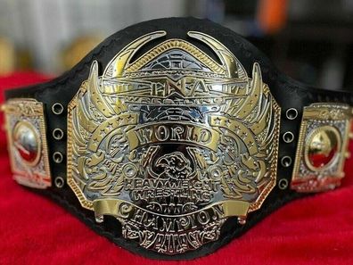 TNA, Schwergewichts Wrestling Championship Gürtel Echtleder Replik 50 Zoll,