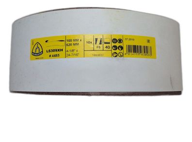Klingspor 4485 - Schleifbänder für Handbandschleifer für Holz, Metalle, NE -Meta