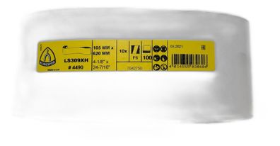 Klingspor Schleifbänder LS 309 XH Hobbänder, 105 x 620 mm Korn 100 F5 Art.: 4490