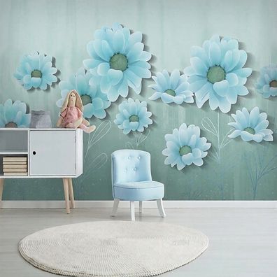 3D Blumen Wandtattoo Wanddeko Blumenmotive Wandbild Wohnzimmer Schlafzimmer 4997