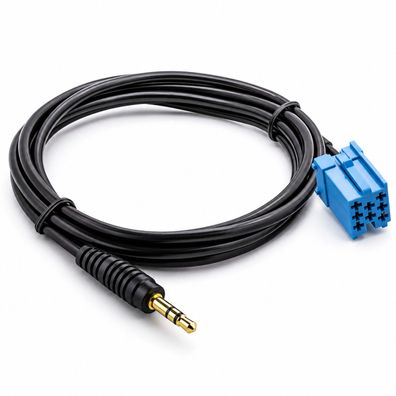 E26 Auto KFZ PKW AUX Line In Adapter Kabel passend für Becker Tablett Mp3 Player