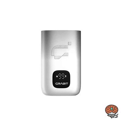 Grabit MAX E-Zigaretten Basisgerät Akku - WHITE SILVER