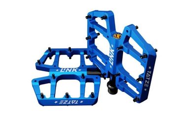 Tatze Pedal LINK Titan blau Plattform 14 Pins je Seite