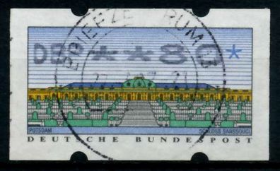 BRD ATM 1993 Nr 2-2.1-0080 zentrisch gestempelt X9744D2