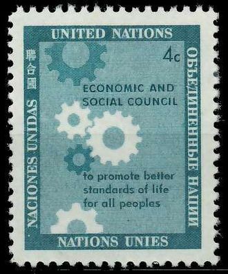 UNO NEW YORK 1958 Nr 72 postfrisch X40B6B6