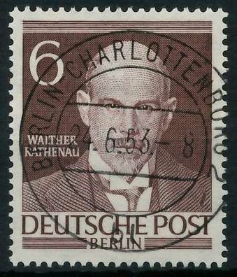 BERLIN 1952 Nr 93 EST zentrisch gestempelt X6422CE