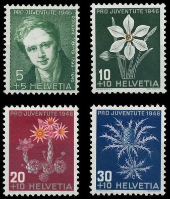 Schweiz PRO Juventute Nr 475-478 ungebraucht X657696