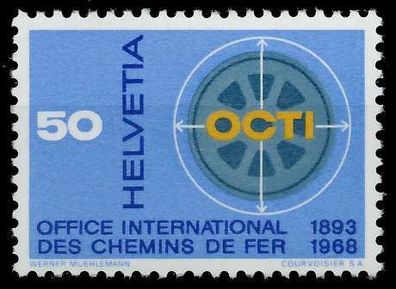 Schweiz 1967 Nr 861 postfrisch X66F12E