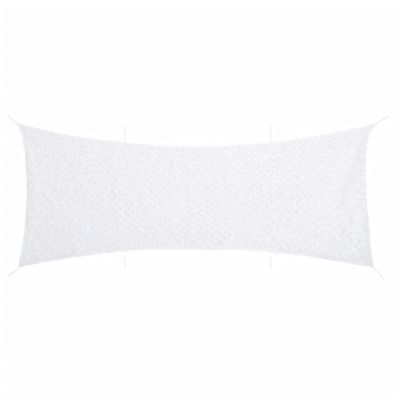 vidaXL Tarnnetz mit Aufbewahrungstasche 721x294 cm Weiß