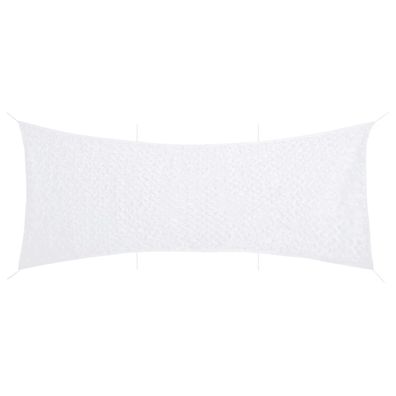 vidaXL Tarnnetz mit Aufbewahrungstasche 627x290 cm Weiß