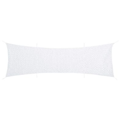 vidaXL Tarnnetz mit Aufbewahrungstasche 706x140 cm Weiß