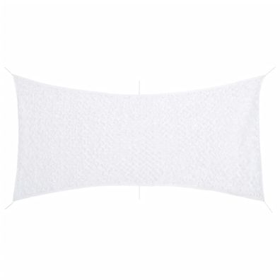 vidaXL Tarnnetz mit Aufbewahrungstasche 506x279 cm Weiß