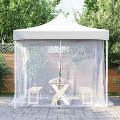 vidaXL Moskitonetz für den Außenbereich 220 Maschen Weiß 300x300x200cm