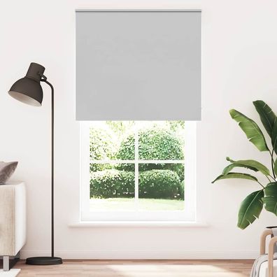 vidaXL Verdunkelungsrollo Hellgrau 140x230cm Stoffbreite 136,6cm