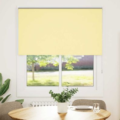 vidaXL Verdunkelungsrollo Gelb 120x175cm Stoffbreite 116,6cm Polyester