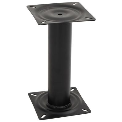 vidaXL Stuhlfuß für Bootssitz Schwarz 33 cm Stahl