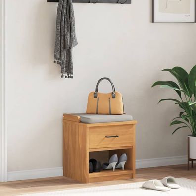 vidaXL Flurbank Sandnes 45x40x50 cm Massivholz Kiefer