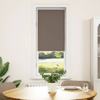vidaXL Verdunkelungsrollo Kaffeebraun 55x130cm Stoffbreite 50,7 cm