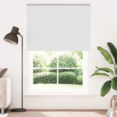 vidaXL Verdunkelungsrollo Weiß 165x230cm Stoffbreite 161,6cm Polyester