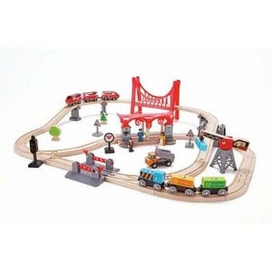 Eisenbahn-Set - Verkehrsreiche Stadt