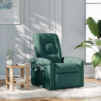 vidaXL Relaxsessel Dunkelgrün Stoff