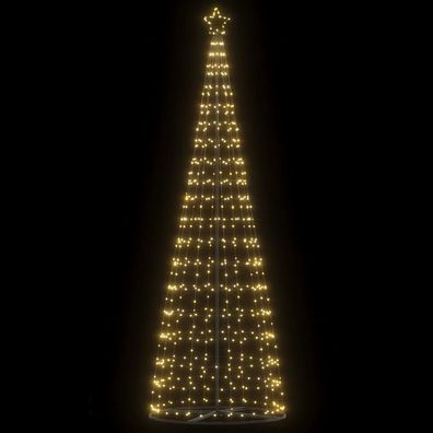 vidaXL LED Tannenbaum 550 LEDs Warmweiß 300 cm
