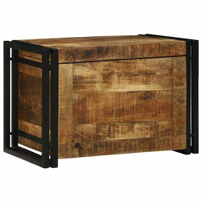 vidaXL Aufbewahrungsbox Braun und Schwarz 60 x 40 x 41 cm