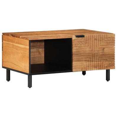vidaXL Couchtisch 80x50x40 cm Massivholz Akazie