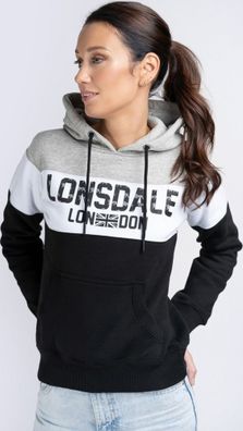 Lonsdale Damen Hoodie Penbryn Kapuzensweatshirt