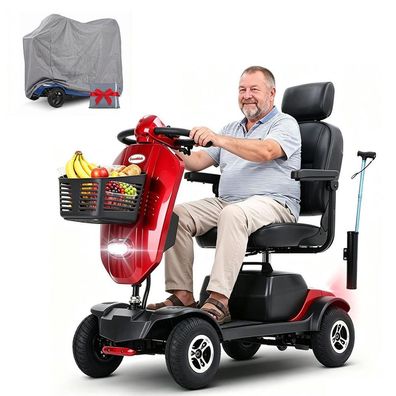 Sweetrich Max Plus elektromobil,20Ah,6 km/h, rontkorb und doppelter Getränkehalter