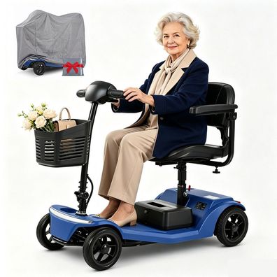 Sweetrich S2 faltbarer elektromobil für senioren,250 W, öchstgeschwindigkeit 6 km/h