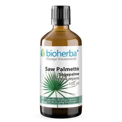 Bioherba Saw Palmetto Sägepalme Serenoa repens Tropfen Tinktur