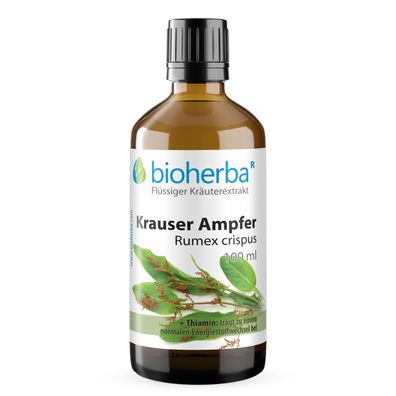 Bioherba Krauser Ampfer Rumex crispus Tropfen Tinktur