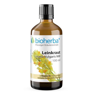 Bioherba Leinkraut Linaria vulgaris Mill Tropfen Tinktur