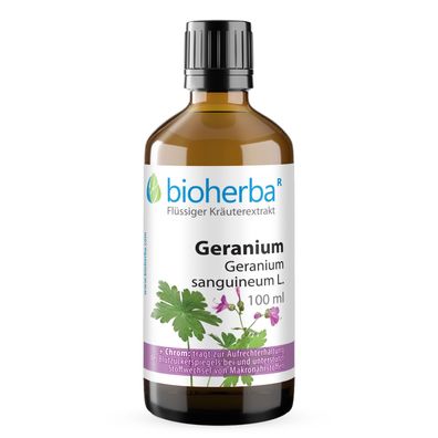 Bioherba Geranium Geranium sanguineum L. Tropfen Tinktur